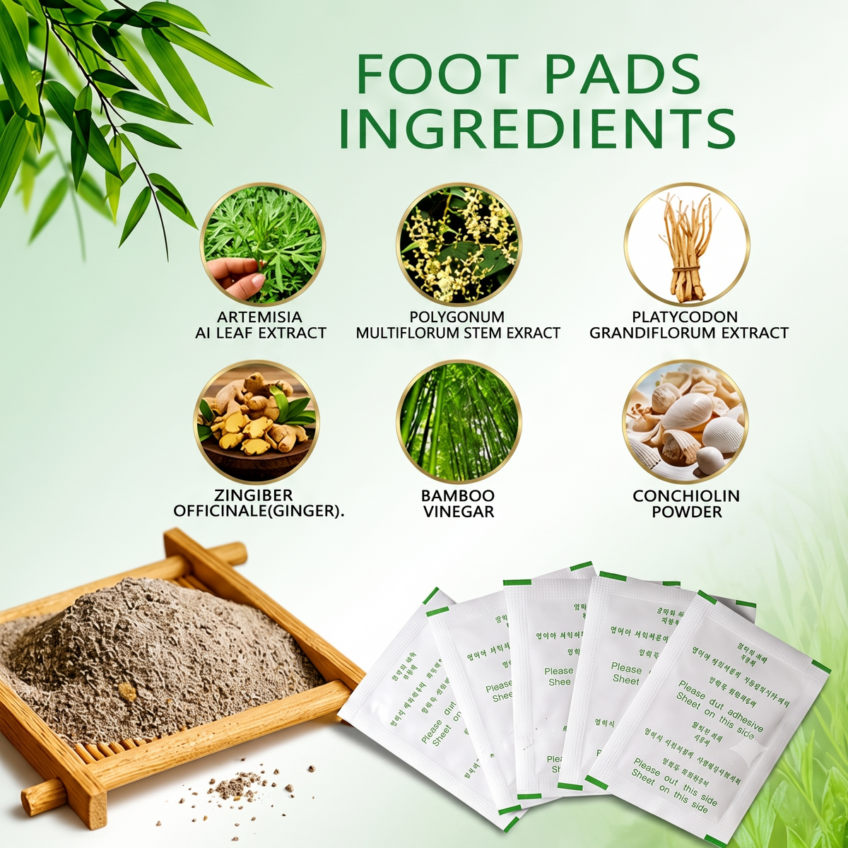 Detox Foot Patches (Pack of 10)