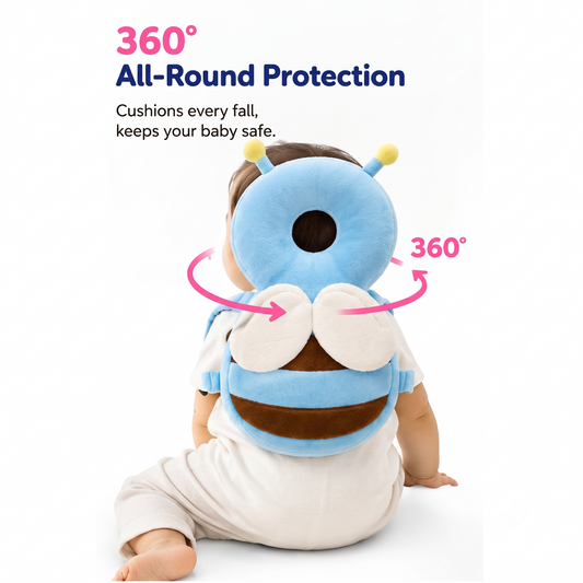 Rushbegin Baby Head Protector Backpack | Toddler guard | Adjustable Strap | Washable Cushion
