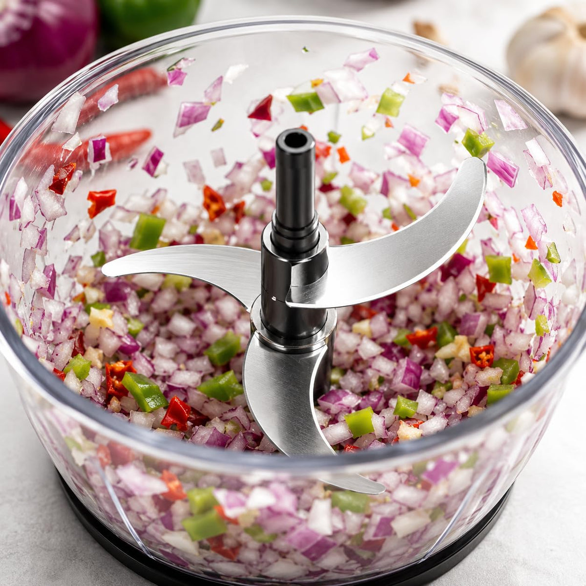 Rushbegin QuickPress Vegetable Chopper