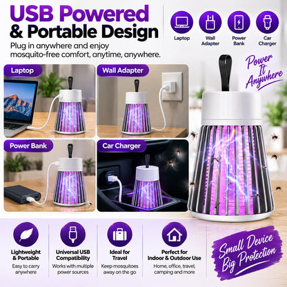 Rushbegin MosquitoZap™ — Silent Guard Mosquito UV Lamp