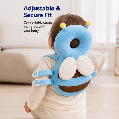 Rushbegin Baby Head Protector Backpack | Toddler guard |  Adjustable Strap | Washable Cushion