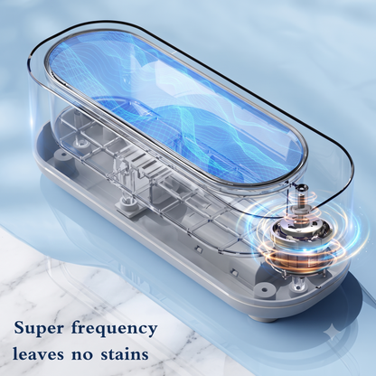 Rushbegin Ultrasonic Cleaner for Eyeglasses, Jewellery, Makeup brushes, Dentures