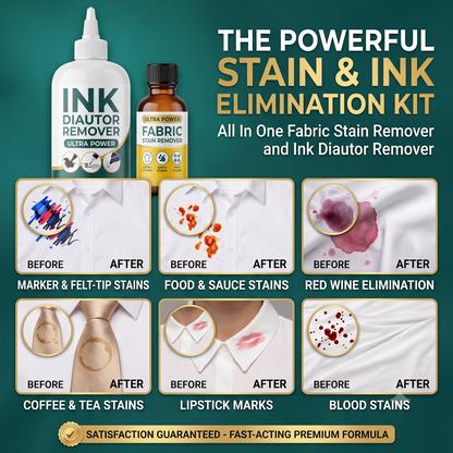 All in One Fabric Stain Remover 100ml (Pack of 2 Bottle 50ml Each)