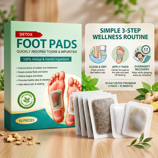 Detox Foot Patches (Pack of 10)