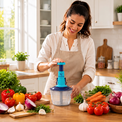Rushbegin QuickPress Vegetable Chopper