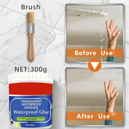 Rushbegin Transparent Waterproof Glue 600ml(BUY 1 GET 1)
