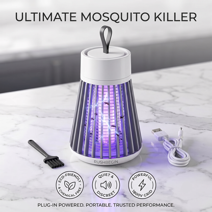 Rushbegin MosquitoZap™ — Silent Guard Mosquito UV Lamp